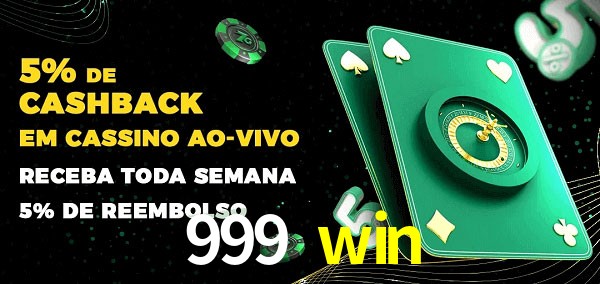Promoções do cassino ao Vivo 999 win