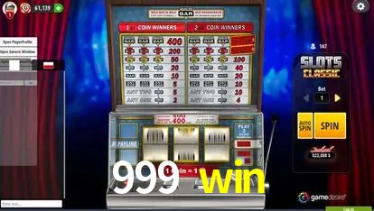 Descubra a Magia dos Jogos de Arcade no 999 win